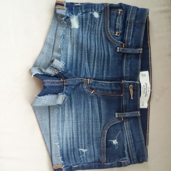 Abercrombie & Fitch Jean Shorts - Picture 2 of 7